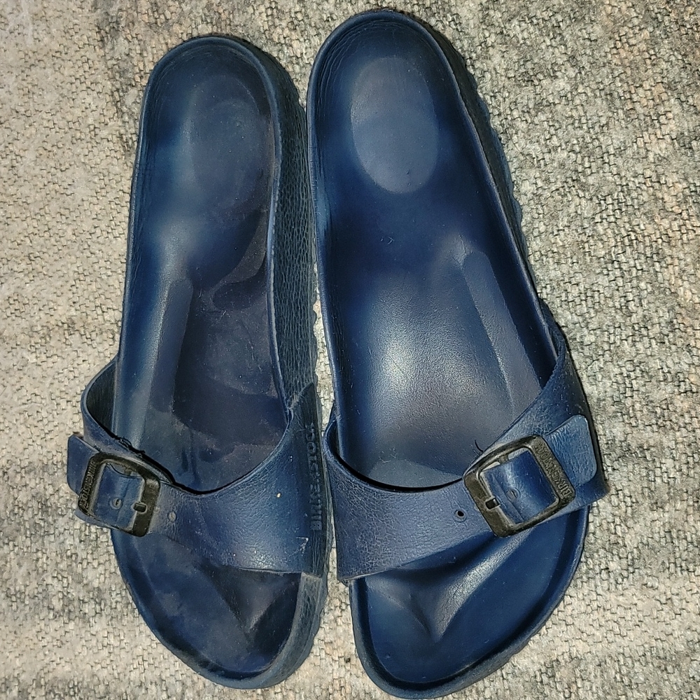 Birkenstock Madrid EVA One strap sandal Navy Blue